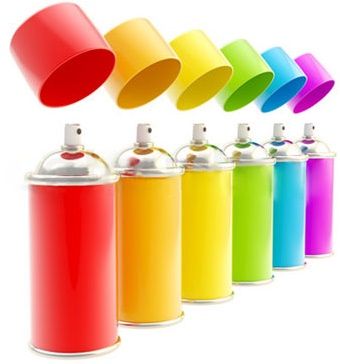 Sprays Pinturas Racing Colors